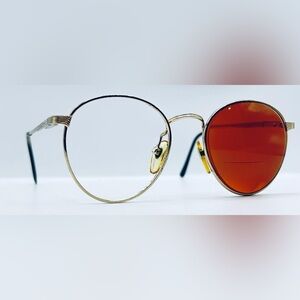 Vintage Basic Collection Gold Round Sunglasses Frames Only